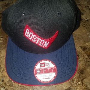 NWT NewEra Boston Snapback Hat